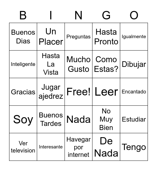 Daniel Hack Bingo Card