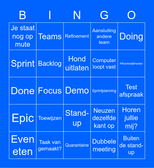 MarCom Bingo! Bingo Card