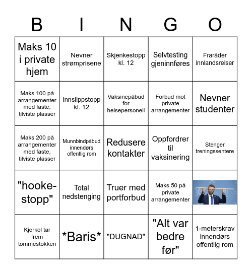 BINGO gravpils-edition Bingo Card