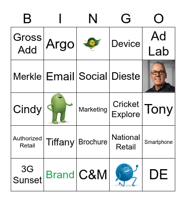 Test Bingo Card