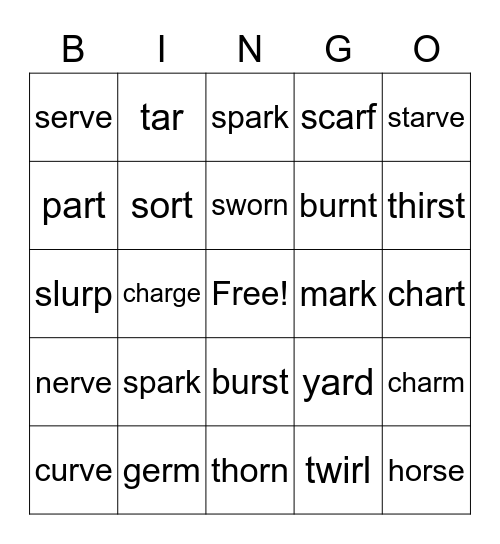 Wilson 8.1 Bingo Card