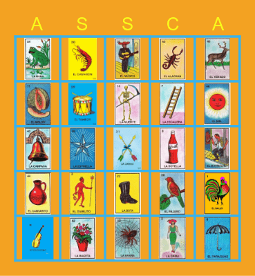 2021 Loteria Bingo Card