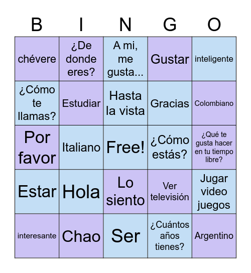 Jeffrey Lin Bingo Card