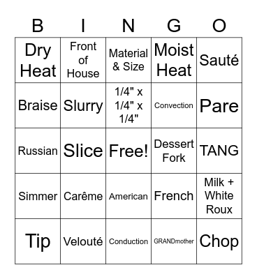 Exam 2 Study Bingo! Bingo Card