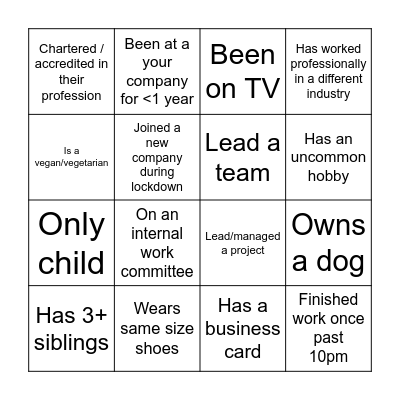 FutureNet Melbourne - Summer Soiree 2021 Bingo Card