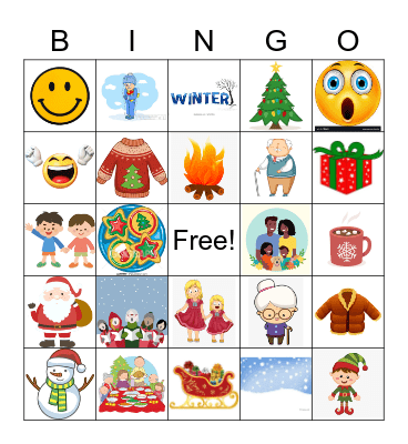 Christmas Bingo Card