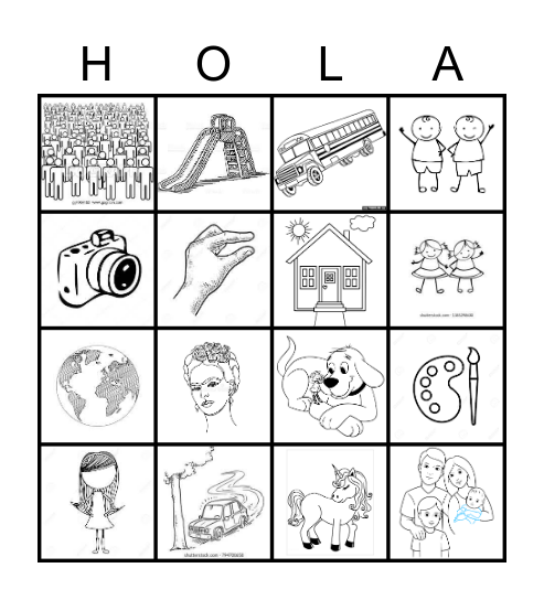 Frida Bingo Card