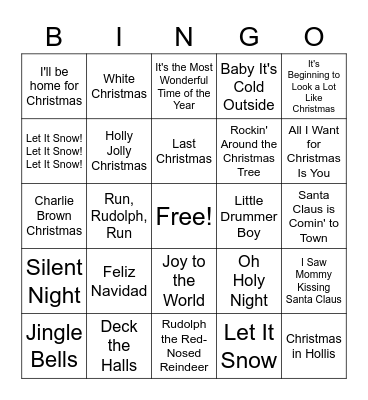 3rd Floor Bingo Music Madness! Bingo Card