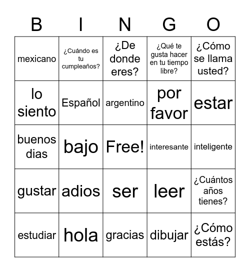 Michal Czachor Bingo Card