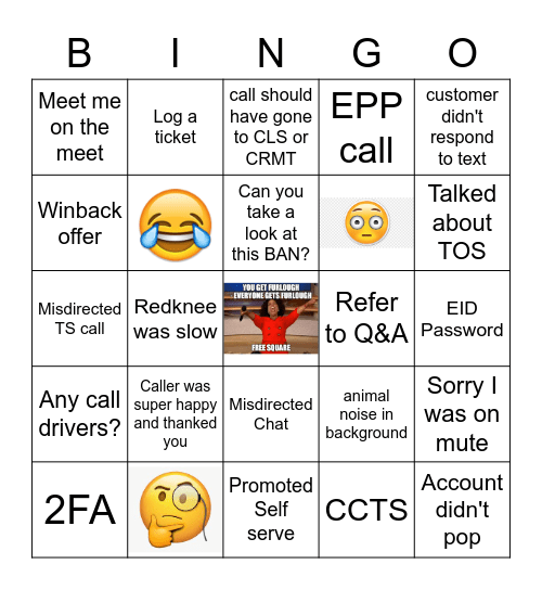 Winter Extravaganza Bingo Card