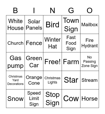 BDT Bingo! Bingo Card