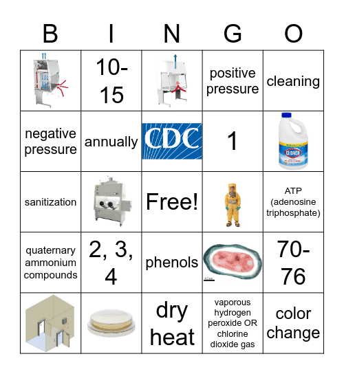 LAT Chapter 5 Bingo Card