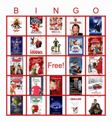 HR/EHS Holiday Bingo Card