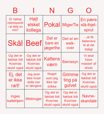 10. december bingo Card