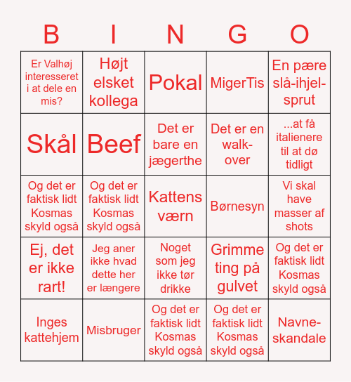 10. december bingo Card