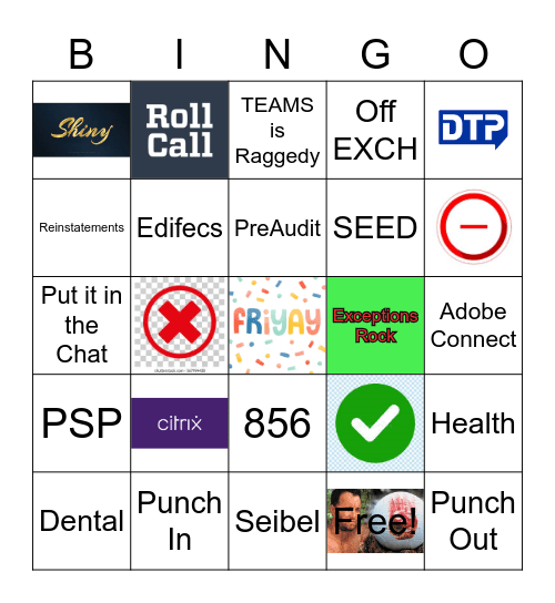 CEMB Training Bingo Card