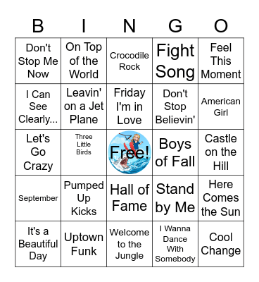 Mrs. O'Malley's Choice-Fall Break! Bingo Card