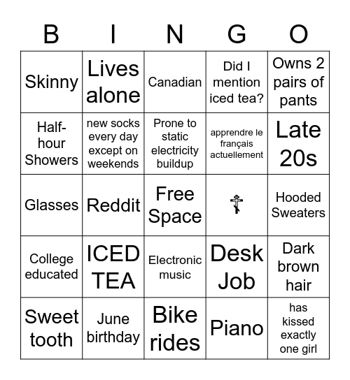 snerf ggfgy Bingo Card
