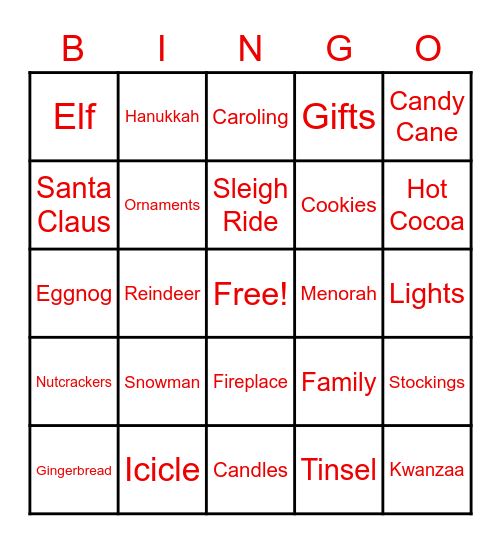 Coffee Break Bingo Card