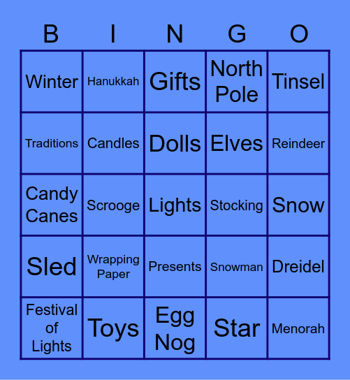 API/CEI Happy Hour Bingo Card