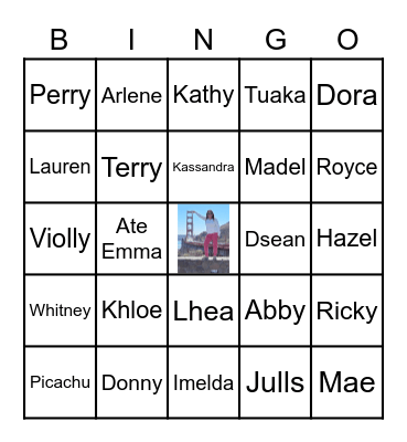 Neutral Friends Bingo Card