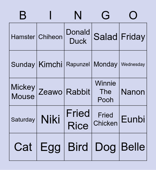 Krystal vs OldSkool Bingo Card