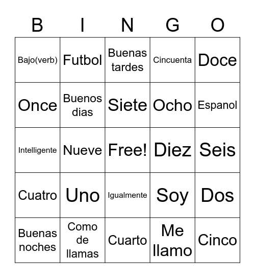 Benjamin Robles Bingo Card