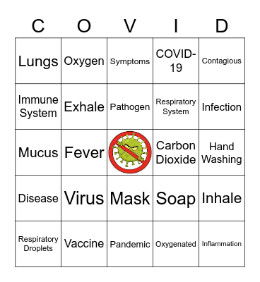 COVID-19 BINGO Card