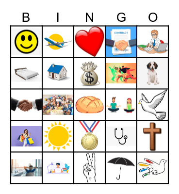 Home Bingo Card