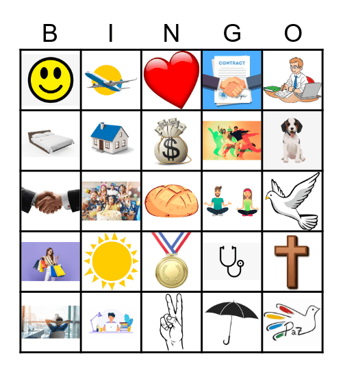 Home Bingo Card