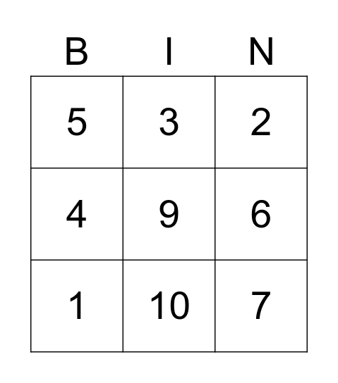 numbers-1-10-bingo-card