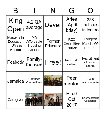 Shauntelle Bingo Card