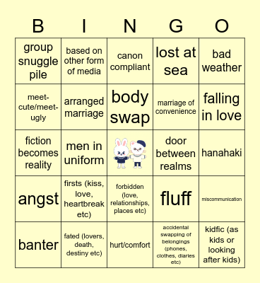 HYUNHO Bingo Card