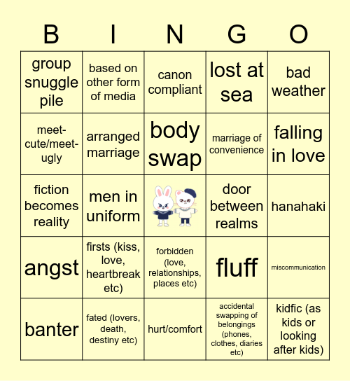 HYUNHO Bingo Card