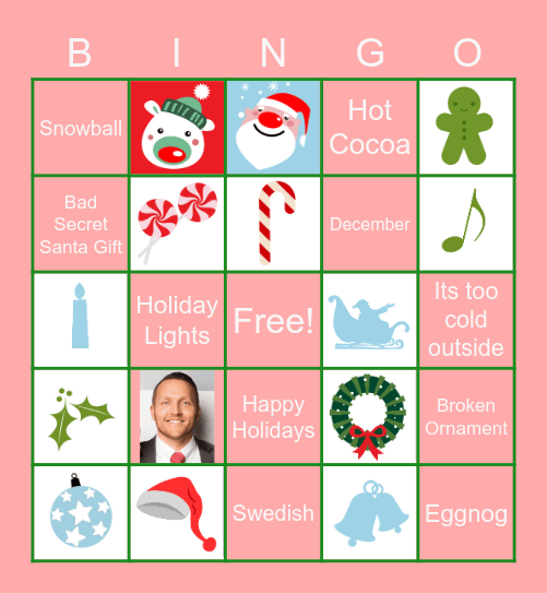 HOLIDAY BINGO Card