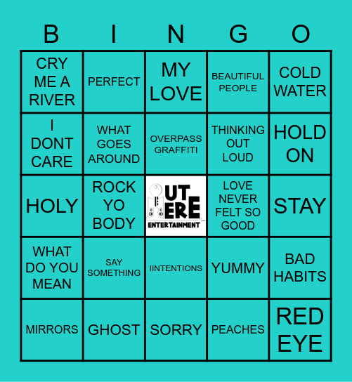 BTS Bingo Card