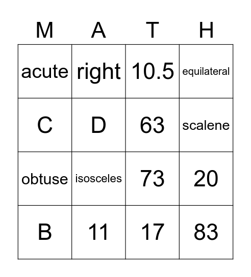 Final Review Day 1 Bingo Card