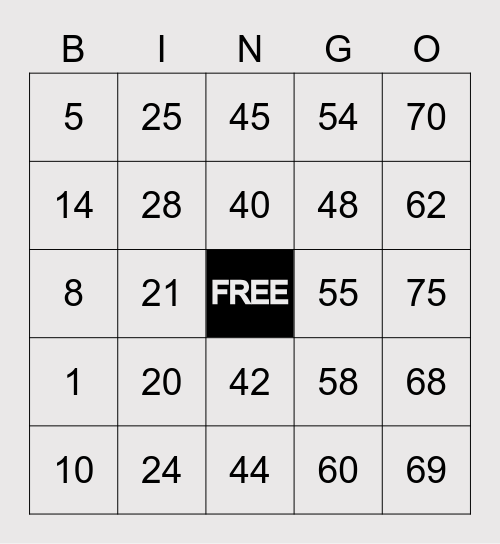 PCBingo_351182 Bingo Card