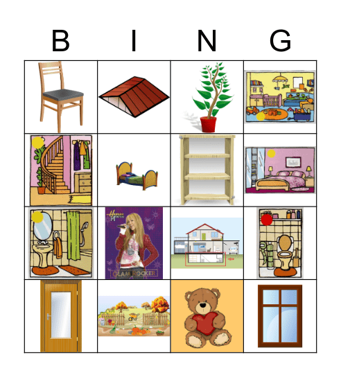 Die Wohnung 1 Bingo Card