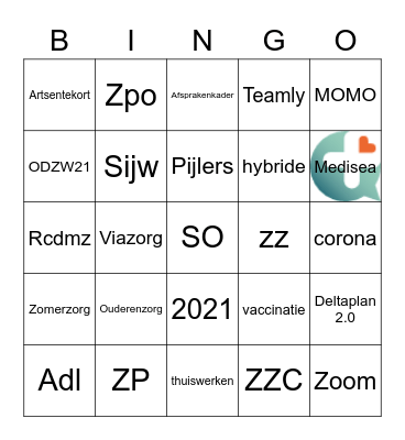 Viazorg kerstbingo 2022 Bingo Card