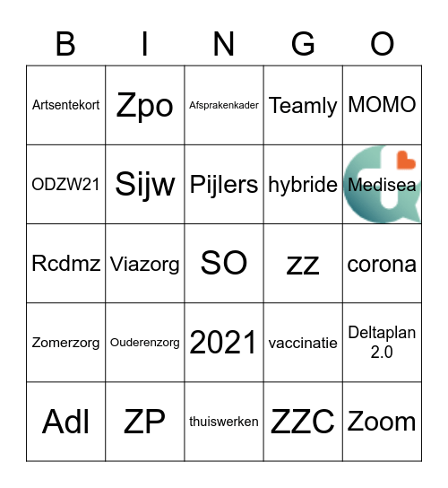 Viazorg kerstbingo 2022 Bingo Card