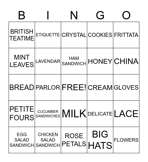 MATRONS AUXILIARY EMMANUEL BAPTIST CHURCH Bingo Card