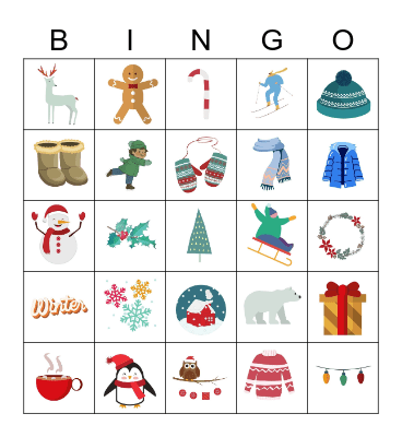 WINTER Bingo Card