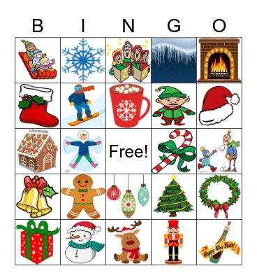 Holiday Bingo Card