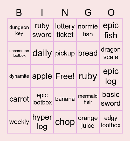 BOREDERS Bingo Card