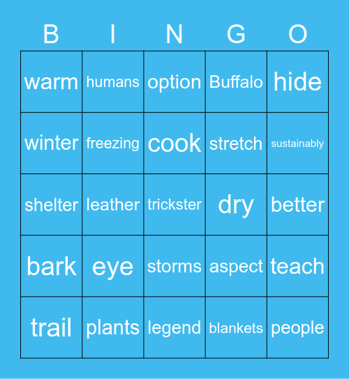 Holiday Party 2021 Bingo Card
