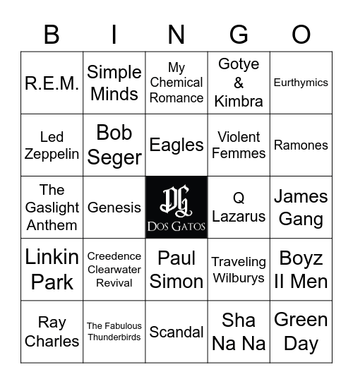 v90 Hasta La Vista, Baby Bingo Card