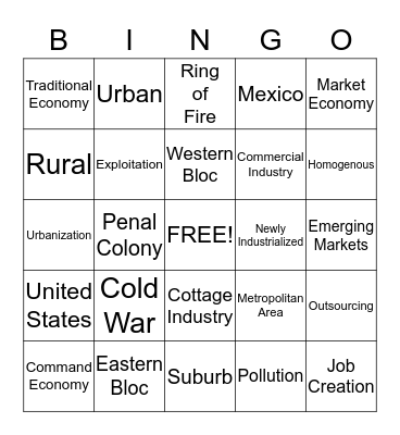 Quarter 4 CBA Review Bingo Card