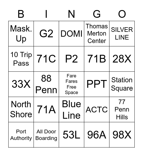 Card 2 Bingo Card