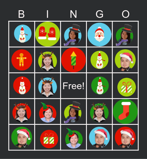 GCS Christmas 🎅🏼🎁 Bingo Card